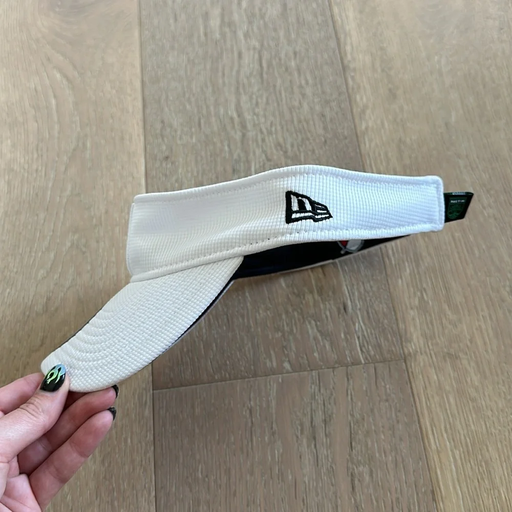 Austin FC New Era White Game Day Adjustable Visor